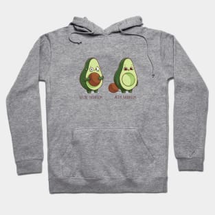 Funny avocado Hoodie